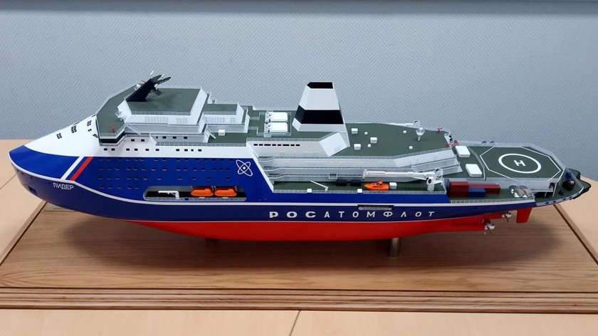 Атомный ледокол Лидер