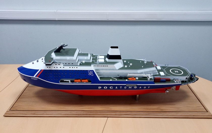 Атомный ледокол Лидер