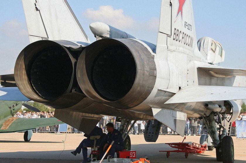 Миг 31 сопла