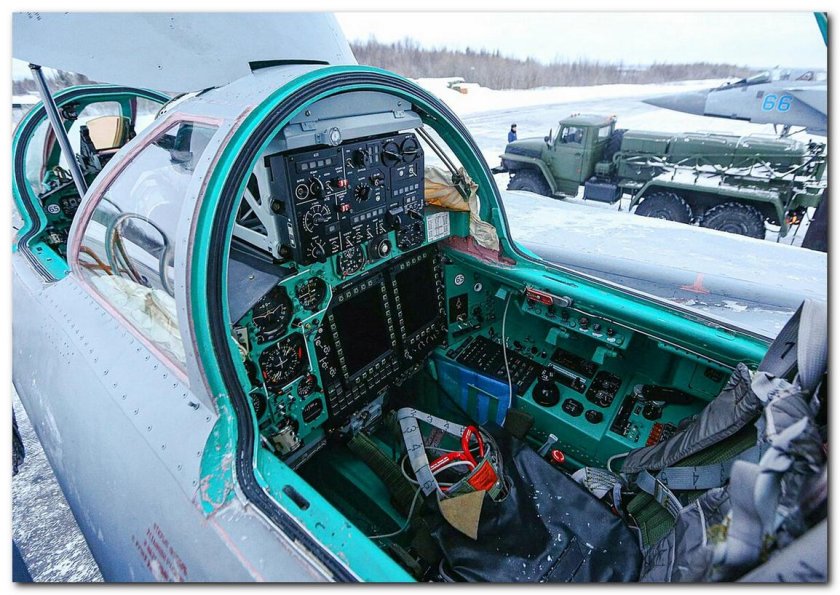 Миг-31бм кабина