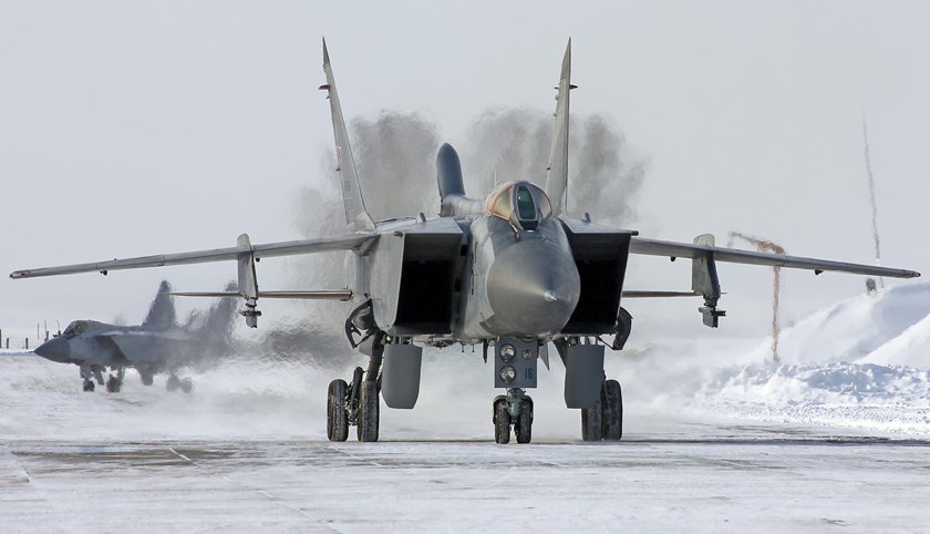 Миг-31 сверхзвуковой самолёт