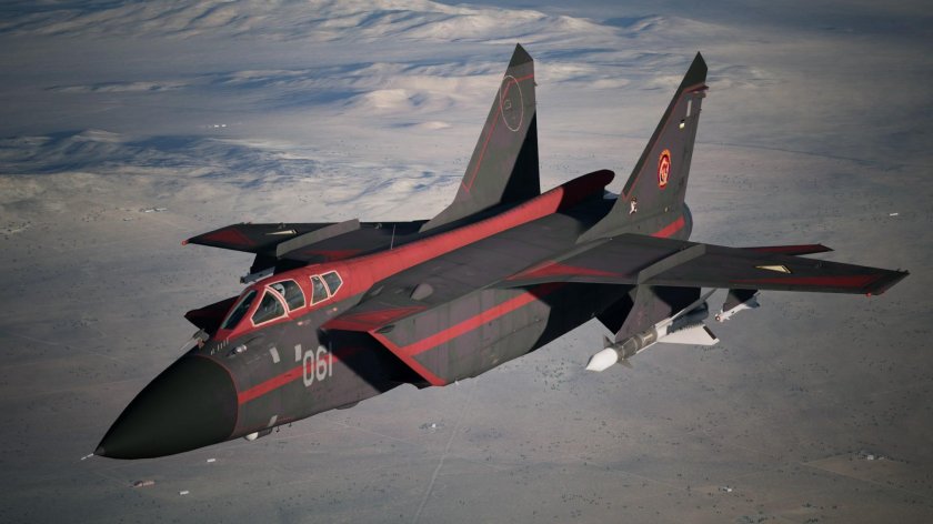 Истребитель-перехватчик миг-31