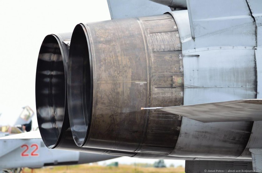 Миг 31 сопла