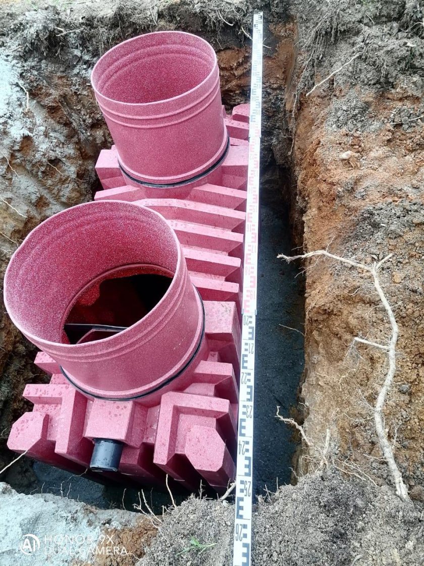 Установка септика