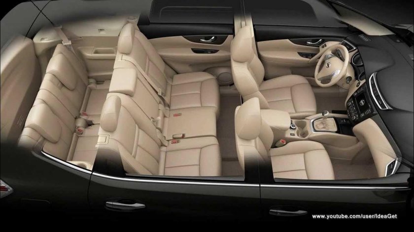 Nissan x-Trail 2014 салон