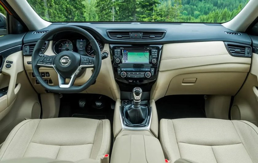 Nissan x trail салон