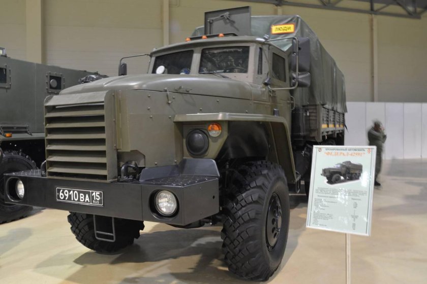 Бронированный Урал 4320 Федерал