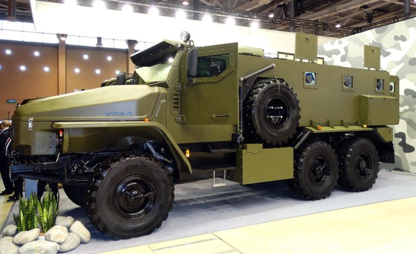 Бронированный Урал 4320 Федерал