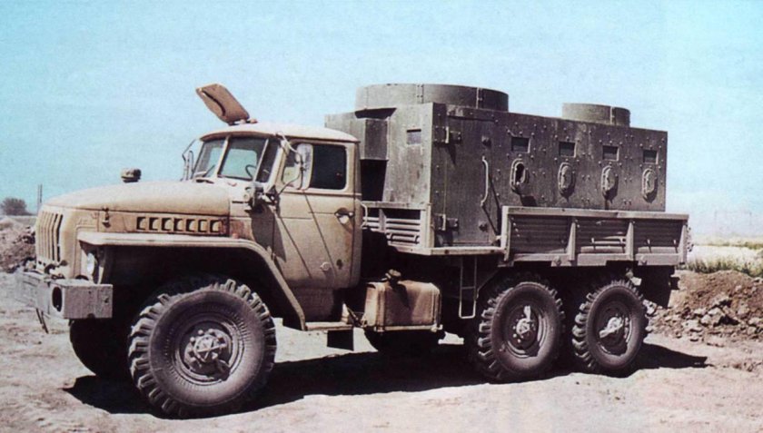 Урал 4320 в Чечне