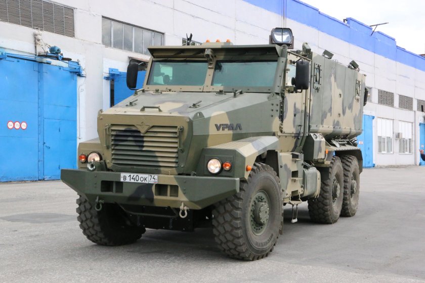 Бронеавтомобиль Тайфун Урал 63095