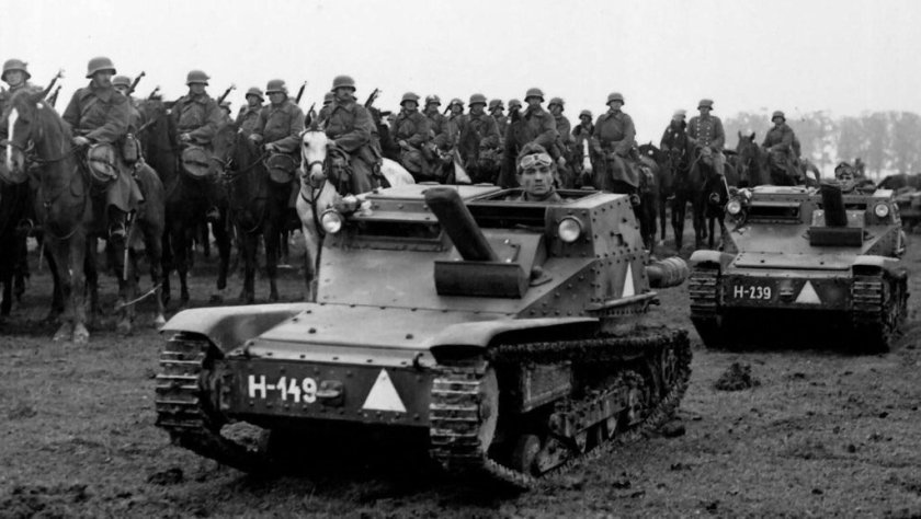 Итальянские танкетки carro cv3/33