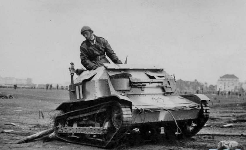 Польские танкетки TKS