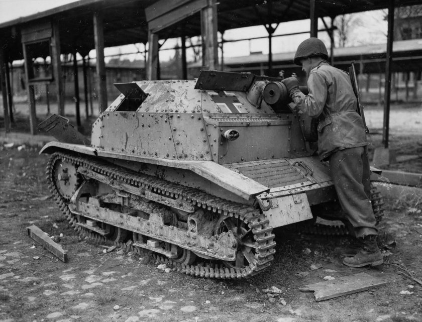 Польские танкетки TKS