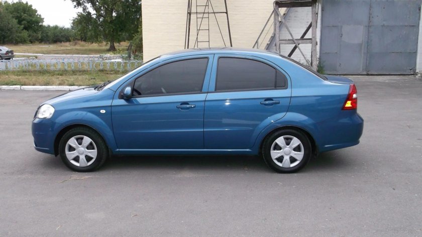 Шевроле Авео ЗАЗ вида