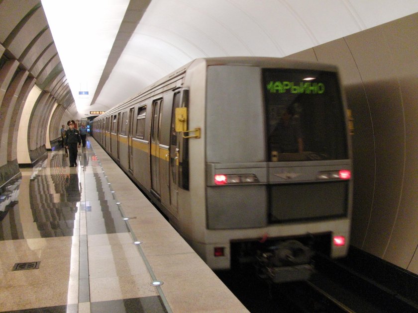 Яуза на станции Марьина роща