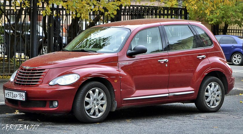 Крайслер пятикрузер красный