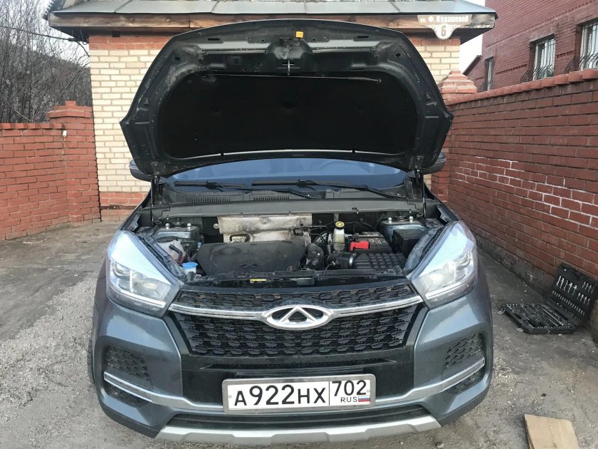 Капот чери Тигго 4