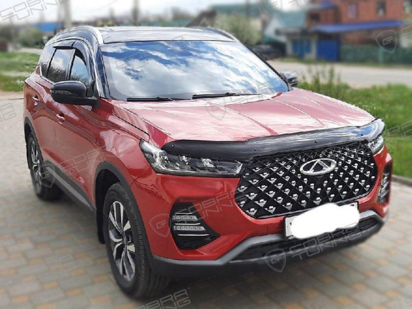 Дефлектор капота Chery Tiggo 7 Pro