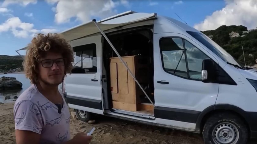 Ford transit camper van