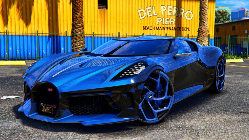 Бугатти ля вуатюр Нуар ГТА 5