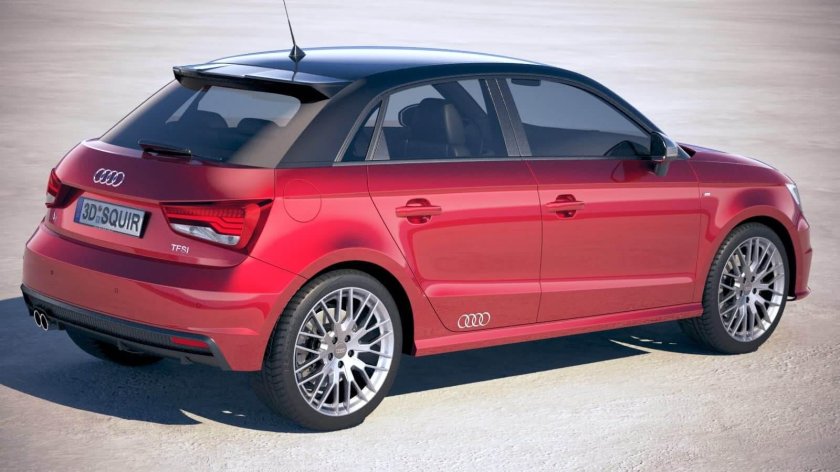 Audi a1 Sportbac раскладка сидушех