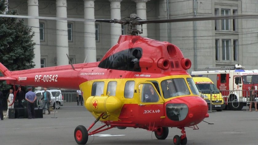 Вертолёт Галицкого фото