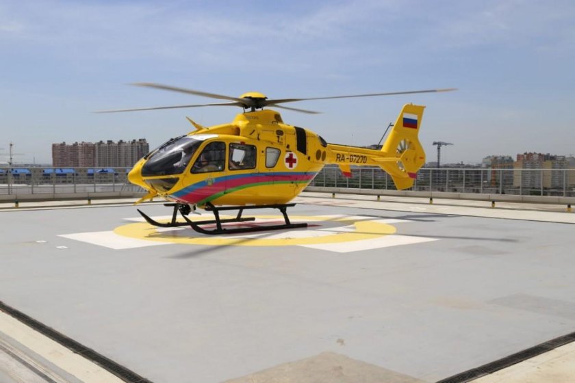 Вертолет санавиации ККБ 1 Краснодар