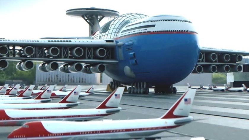 Скай круиз ядерный отель самолет