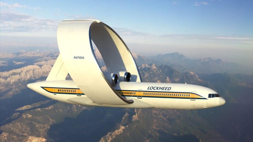 Самолет с кольцевым крылом