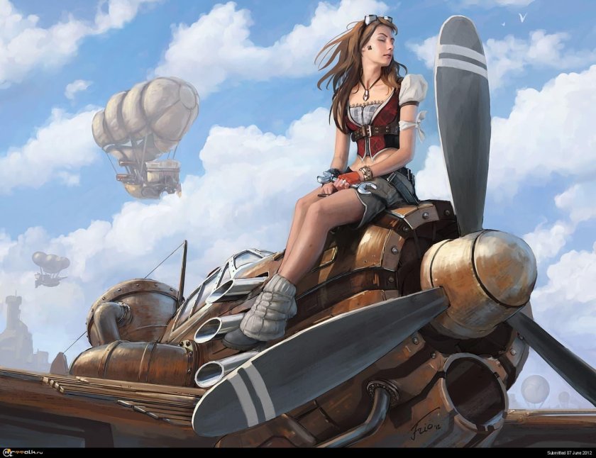 Дизельпанк стимпанк Авиация