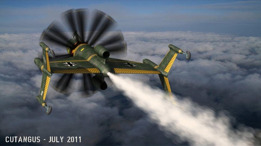 Паровой самолет Airspeed 2000