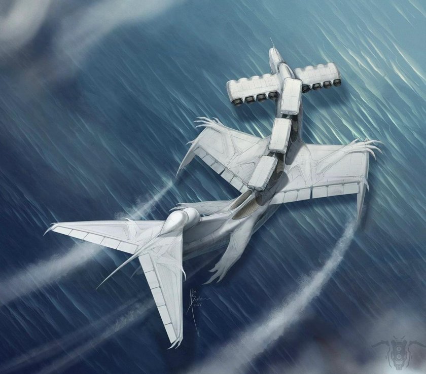 Экраноплан Элис Брудерер