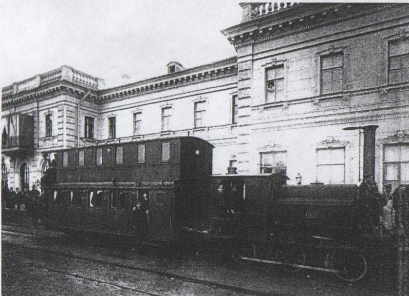 Двухэтажный вагон 1905 год Российская Империя