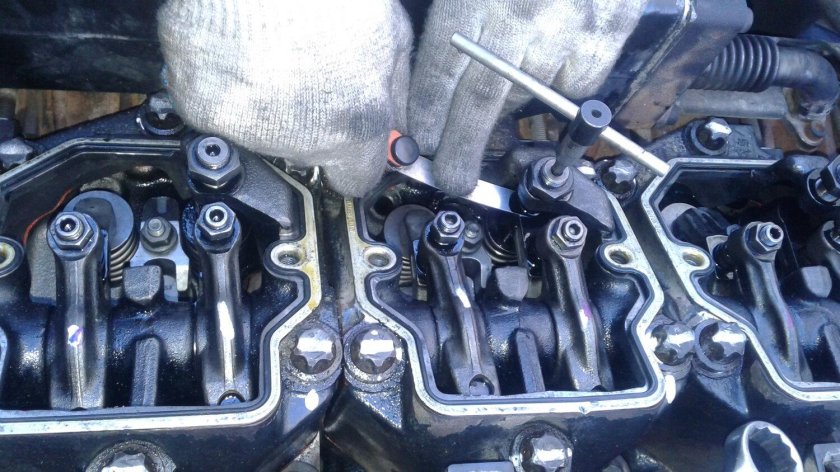 Регулировка клапанов ман ТГА Д 28