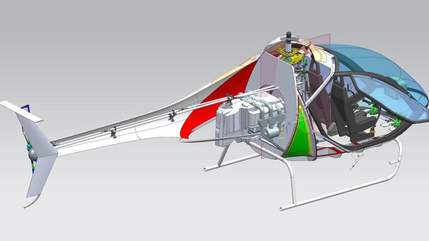 Вертолет Беркут 3