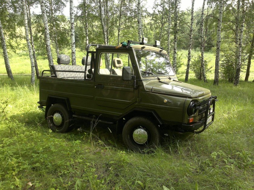 ЛУАЗ-969 лесу