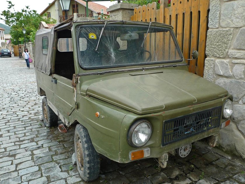 ЛУАЗ-969м табличка