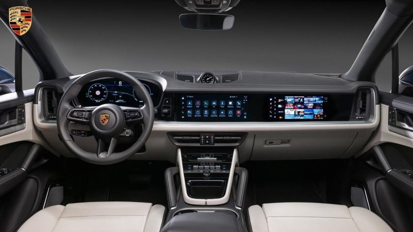 Порше Кайен 2023 салон