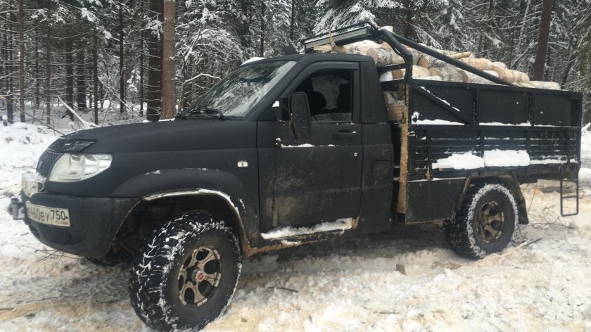УАЗ профи на 35 колесах