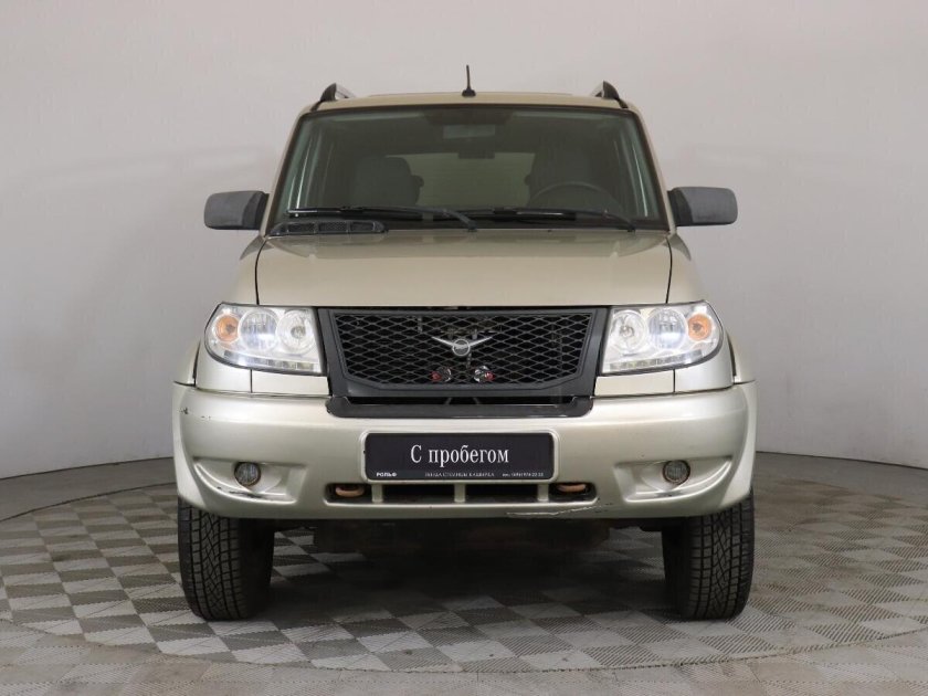 Передняя защита УАЗ Патриот