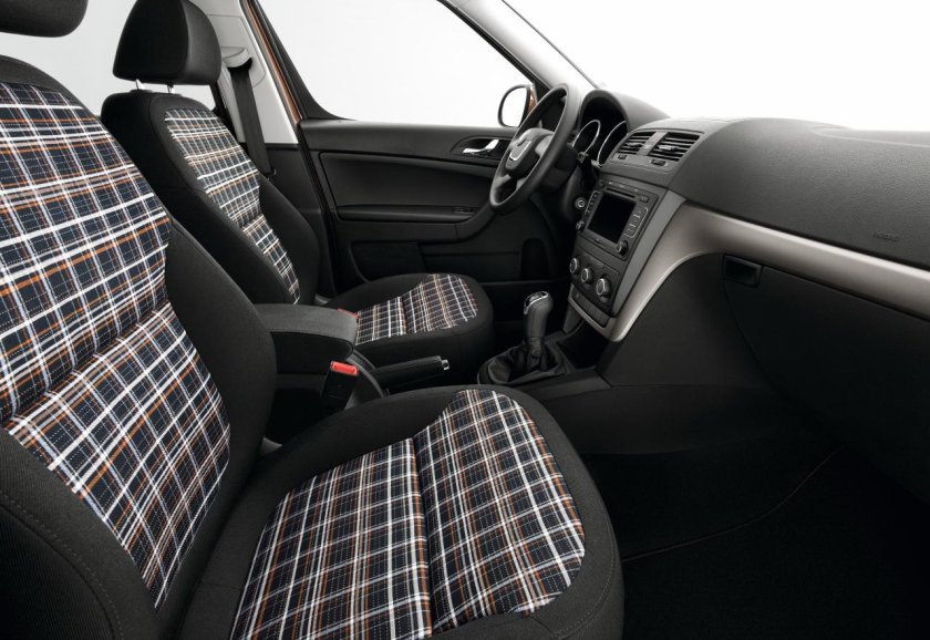 Кожаный салон Шкода Йети