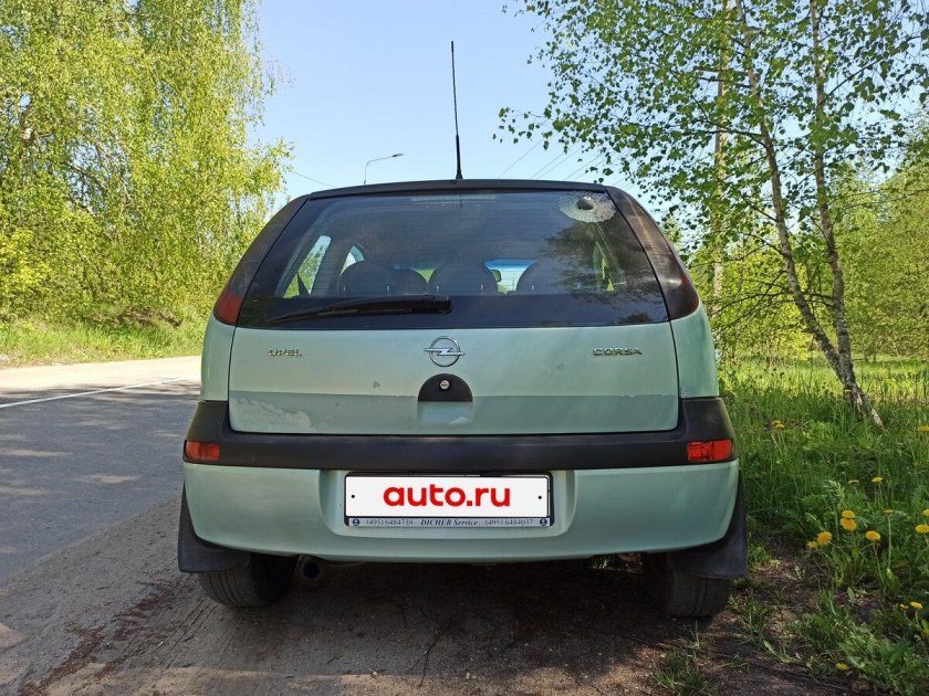 Опель корса 2002