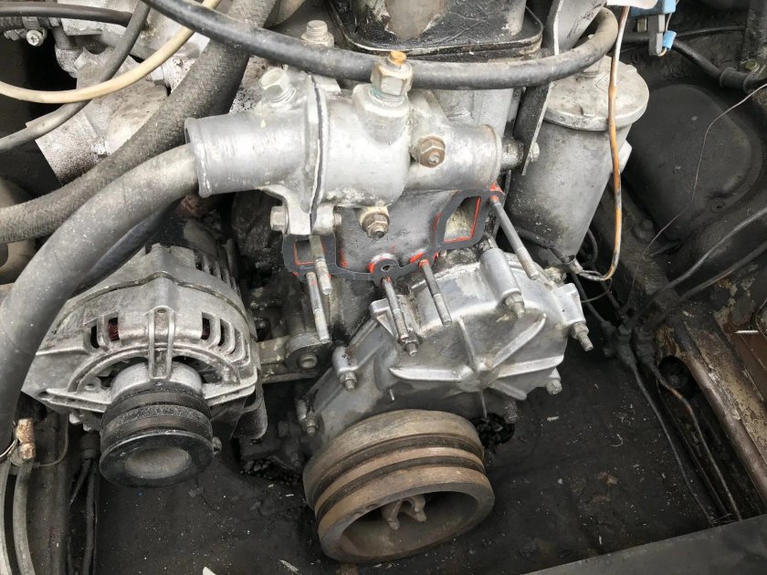 Помпа Волга 402 двигатель