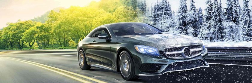 Машина весной