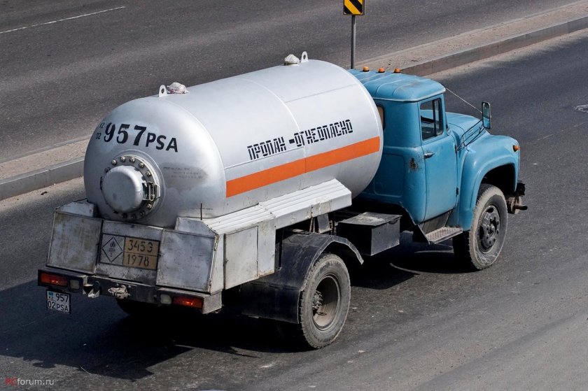 Зил 130 газовоз