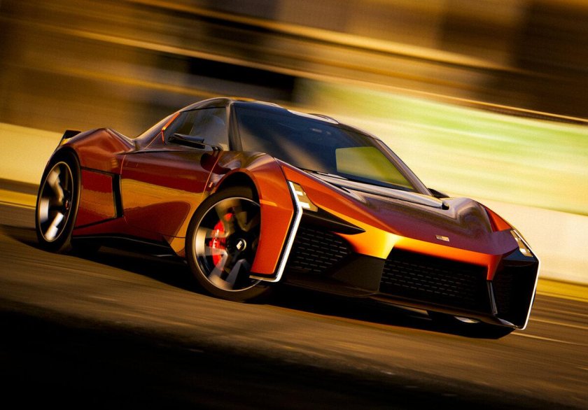 Электрокар спорткар