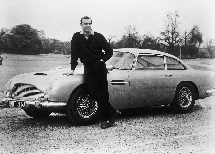Sean connery aston martin db5