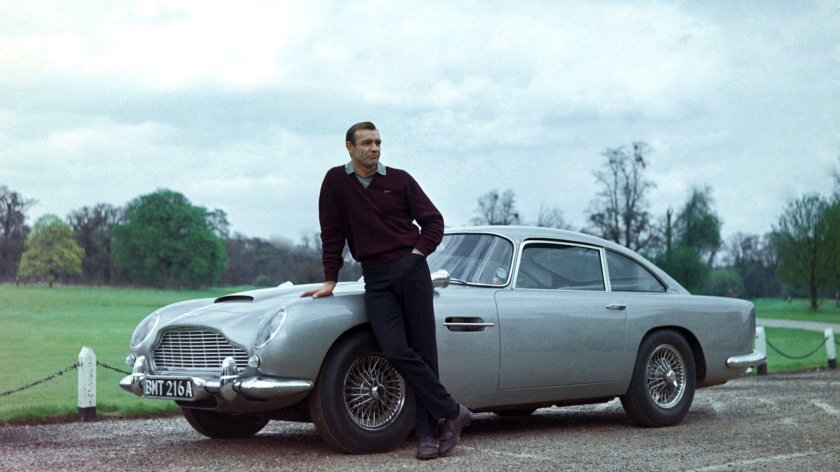 Aston martin db 5 джеймса бонда