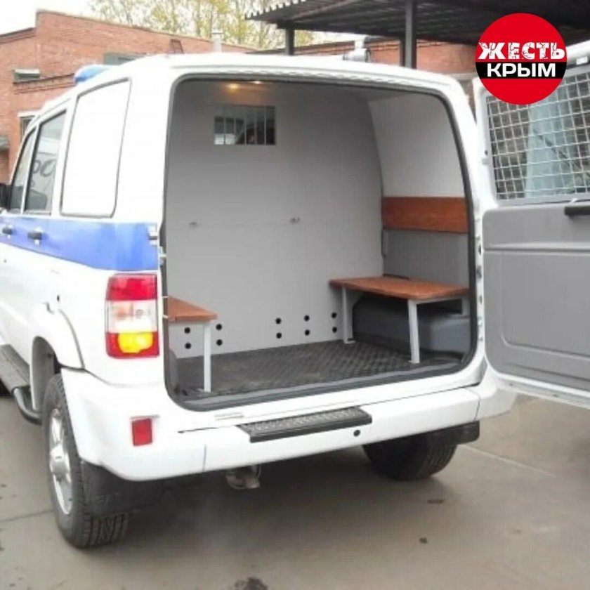 Отсек для задержанных УАЗ Патриот