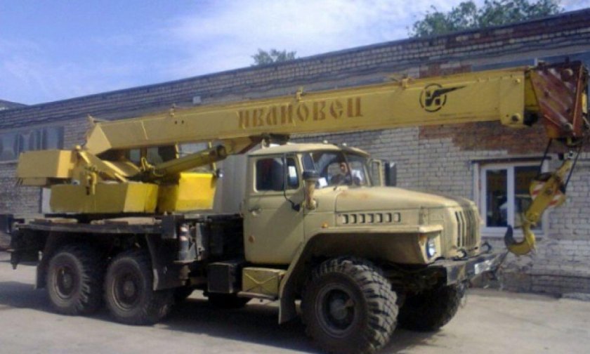 Урал кран 16 тонн Ивановец